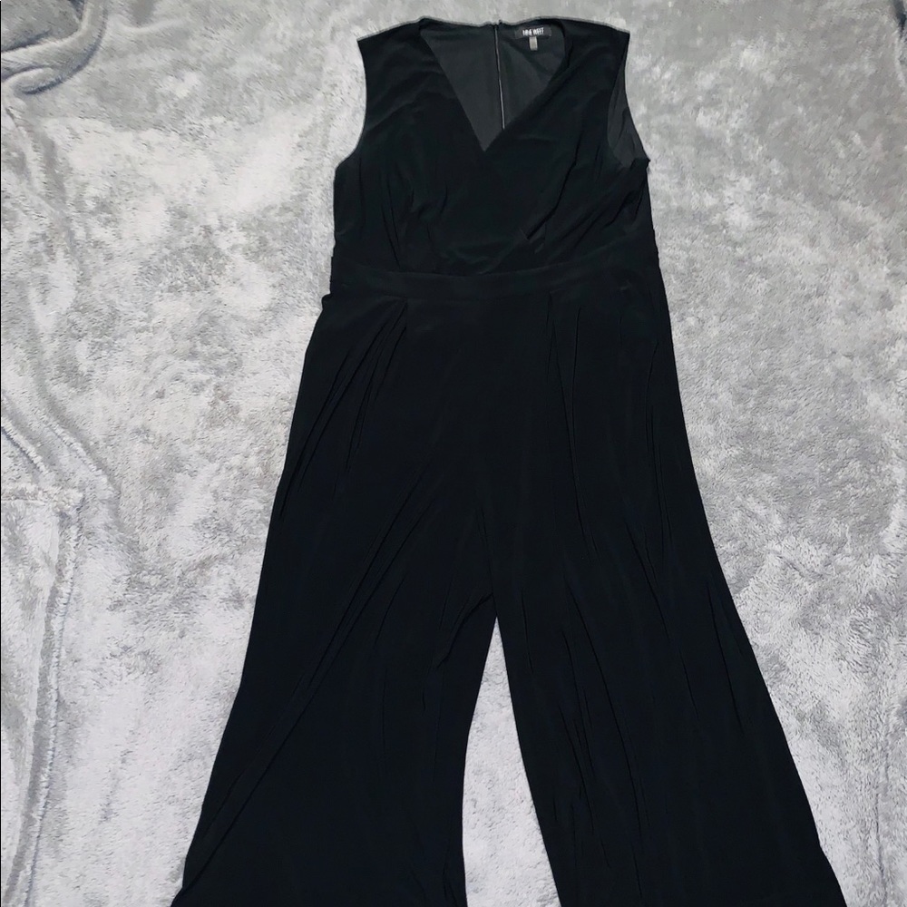 Nine West Size 16 Black Pantsuit